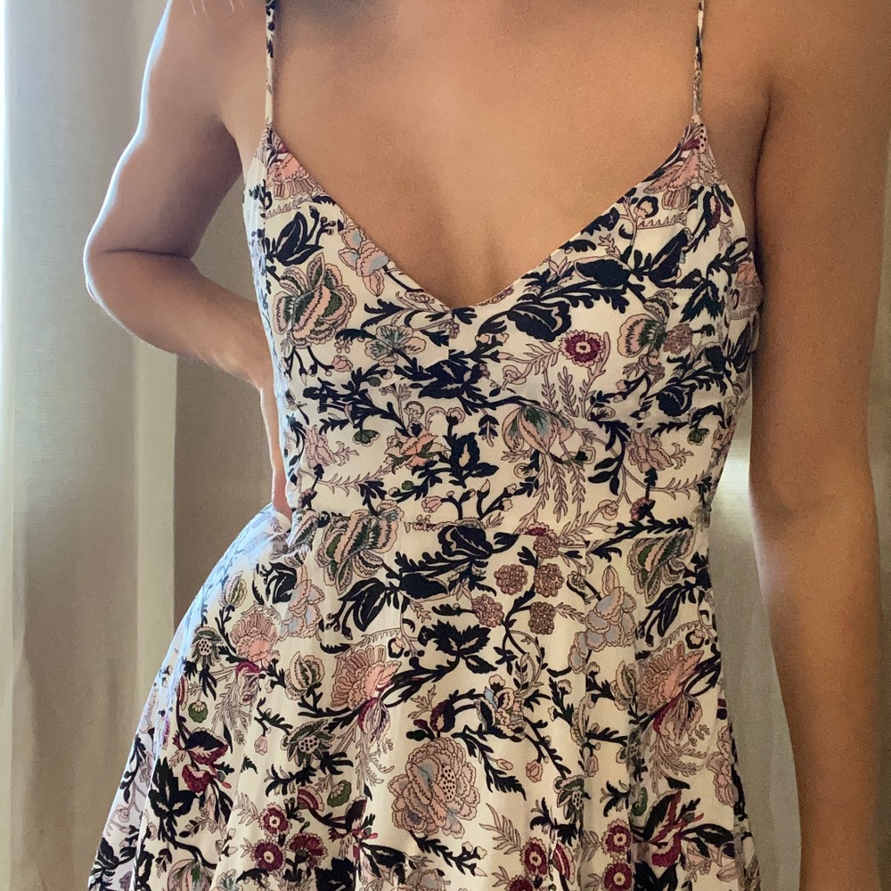 Patterned Mini Dress - image 3